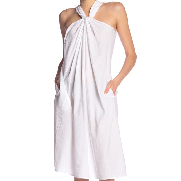 Vince Dresses & Skirts - Vince Twist Front Halter Dress